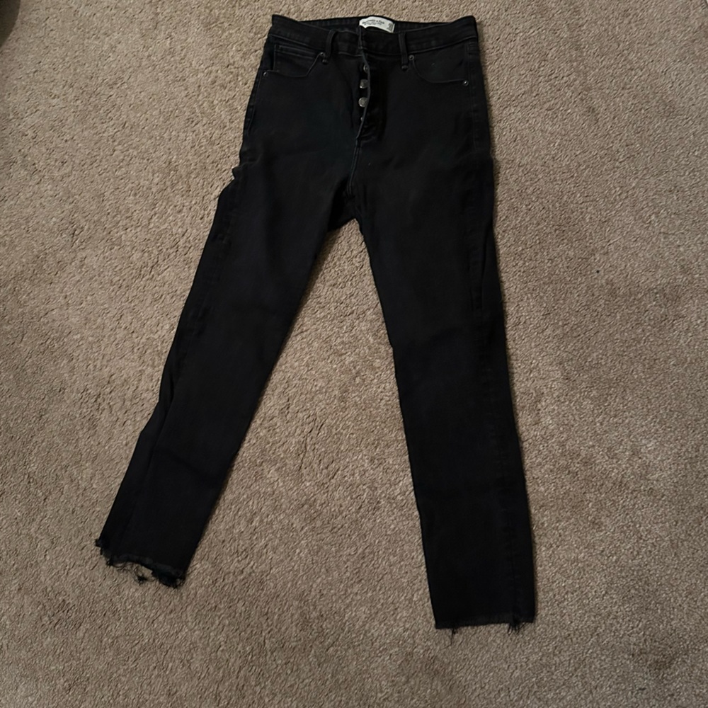 Abercrombie Super Skinny Ankle High Rise Jeans!